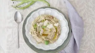 Il purè di fave con pecorino