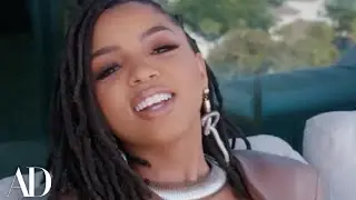 Chlöe Bailey loves to get deep on her balcony