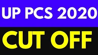 uppcs 2020 pre cutoff uppsc 2020 pre cut off official category wise general obc sc st ews up pcs psc