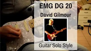 Sounds like David Gilmour with EMG DG 20 ??