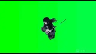 Mist Breathing Muichiro Tokito Green Screen