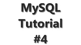 MySQL Tutorial #4 - Altering Tables