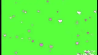 Green screen effect //heart//star// fire// was effect//Rose