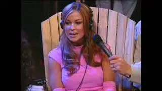 Carmen Elekta Tickled on Howard Stern - Full clip