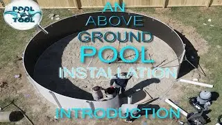 How to install an above ground swimming pool | #shortsvideo #pool #pooldesign #abovegroundpools