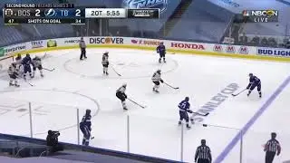 Victor Hedman 2OT Goal 2020 Stanley Cup Playoffs ECQF