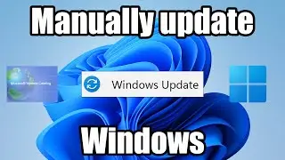 How to manually update Windows