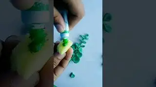 easy mini plant #diy #youtubepartner #miniplant #miniature #easydiy #craft #shorts #mansishandmade