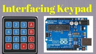 How to interface keypad with arduino