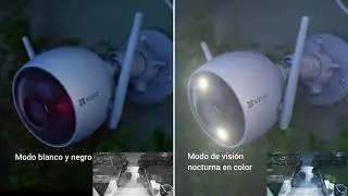EZVIZ H3 2K - Cámara para el hogar inteligente con wifi
