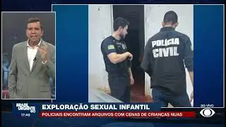 CHILD SEXUAL EXPLOITATION! POLICE FIND FILES WITH SCENES OF NAKED CHILDREN
