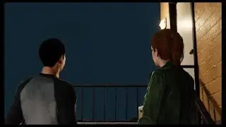 Marvel's Spider-Man. Момент из игры. Майлз, Питер и Эм джей.