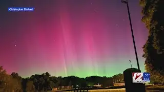 What makes it possible to see the northern lights?