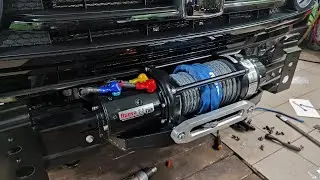 Установка лебёдки на Tank 300