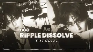 bcc ripple dissolve tutorial | after effect