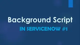 #ServiceNow