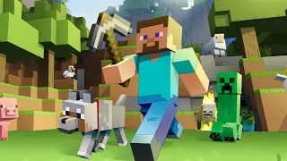 Minecraft before and after