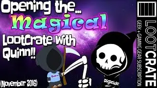 HE'S SO CUTE | "Magical" November 2016 themed Loot Crate Opening