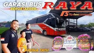 AMBYARRR... ARDA TATU KE GARASI BUS RAYA JADI BINTANG TAMU ULTAH 13TH RAYA FANS COMMUNITY
