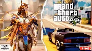 GTA V AND BGMI LIVE STREAM😍❤️  #bgmi #livestream #girlgamer #pcgaming #gta5