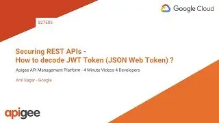 Securing REST APIs - How to decode JWT Token (JSON Web Token) ? - S27E05