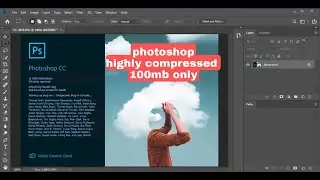 Photoshop highly compressed 100mb