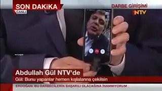 Abdullah Gül, Ahmet Davutoğlu ve Diğer Siyasiler Darbe Girişimi Yorumları