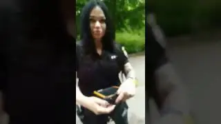 полицейская Анжелика и длинные руки