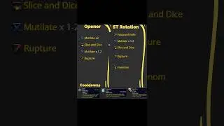 SOD Phase 4 Rogue Single Target Rotation #seasonofdiscovery #sod #worldofwarcraft