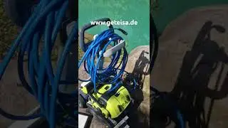 Zum Traumteich mit dem Dolphin Supreme Bio S 😍 #schwimmteich #bioteich #naturpool #pond #garten