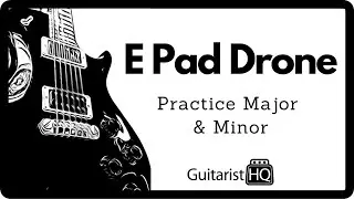 E Pad Drone Ambient Guitar Backing Track
