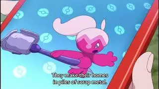 tinkatuff pokedex entry - pokemon horizon englishsub 💖🔨