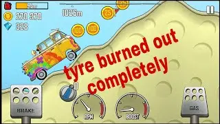 Playing an Android nostalgic game #Hill Climp Racing