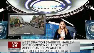 West Drayton stabbing: Harley-Dee Thompson charged with murder and 13-year-old released on bail afte