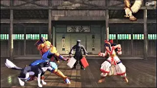 Galford vs Nakoruru (Hardest AI) - Samurai Shodown