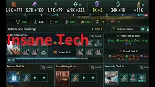 The Best Tech Rush In Stellaris is Knights of The Toxic God