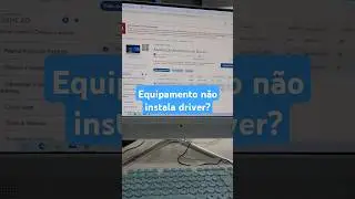 Dica para equipamentos com problema nos drivers!