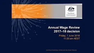 Annual Wage Review decision 2017-18