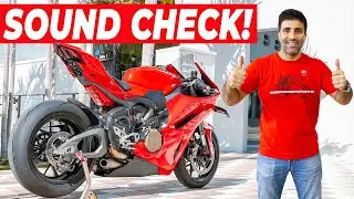 THIS Exhaust WOKE UP The 2025 Panigale V4! Akrapovic Slip On Ride Impressions