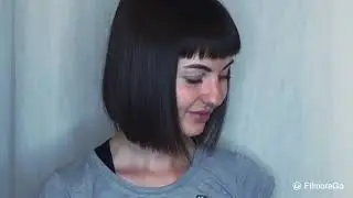 CLASSIC BOB WITH A DIRECT FORELOCK IN TECHNIQUE CONSTRUCTOR