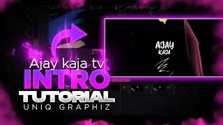 How to make new intro like ajay kaja tv |  Intro template | Kinemaster | Free download
