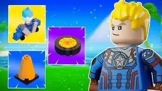 FIRST LOOK at 20 FREE Decor Items in LEGO Fortnite! (v31.00 Update)