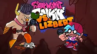 I didn't know BugSnax was a horror game!! - Vs Lizbert Mod!! [HARD MODE] | Friday Night Funkin' [ONE