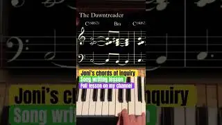#chords #chordstutorial #jonimitchell #songwritinglessons #songwriter #songwriting #guitarchords