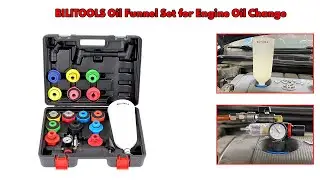 Oil Funnel Set for Engine Oil Change