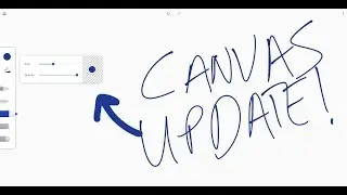 Chrome Canvas Brush Size and Opacity