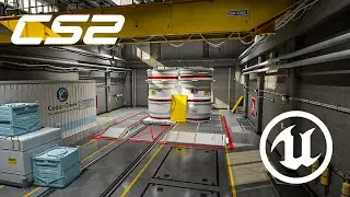 CS2 de_nuke ported in Unreal Engine 5