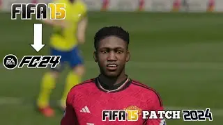 FIFA-15 PATCH 24 Kobbie Mainoo v3.0 NEW FACE PACK UPDATE