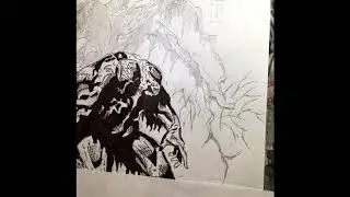 Inking The SWAMP THING