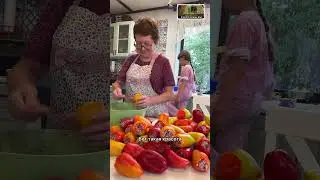 STUFFING PEPPERS FOR THE WINTER ❤️‍🔥 🫑 